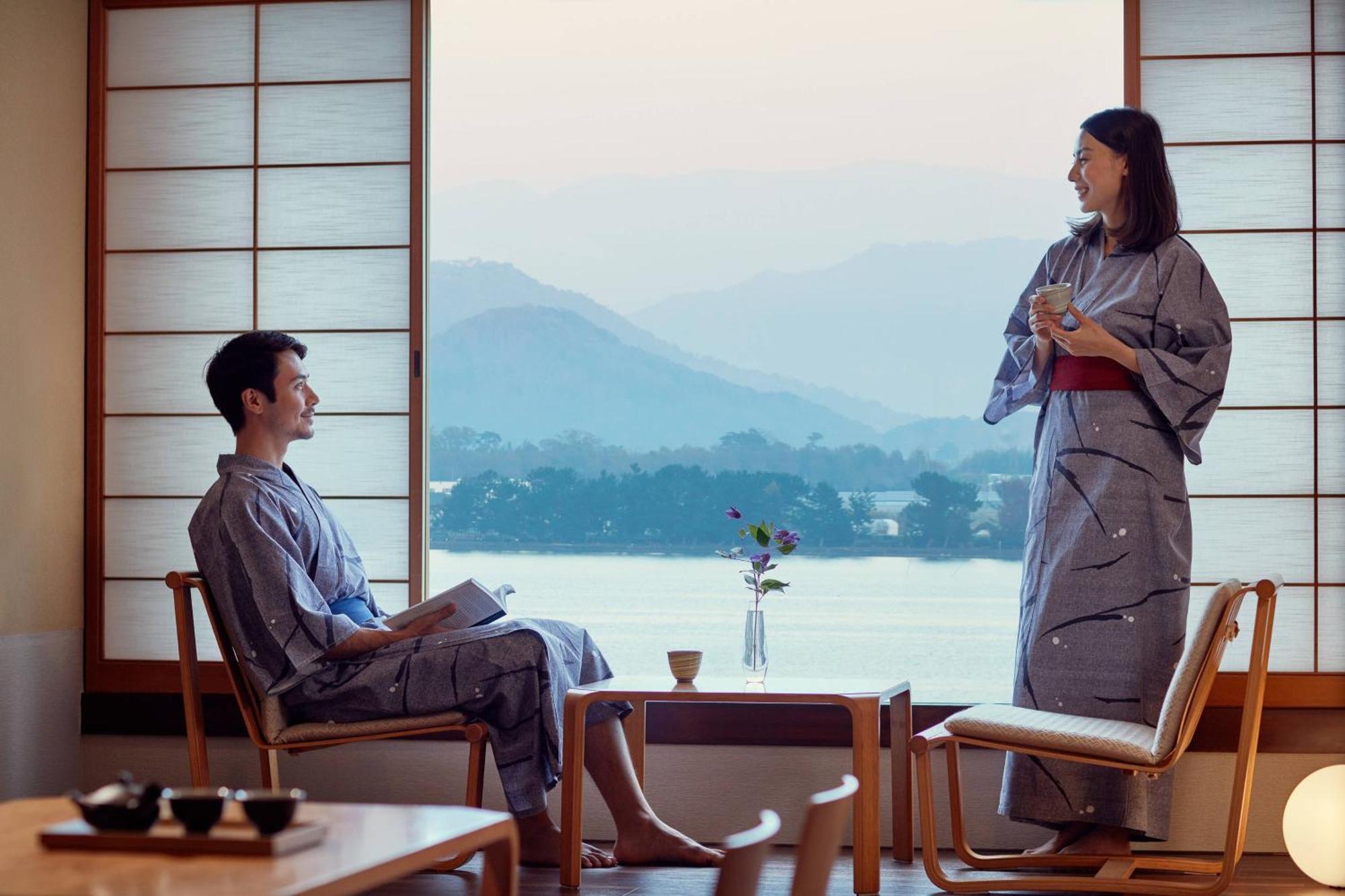 Lake Biwa Marriott Hotel Moriyama Zewnętrze zdjęcie